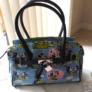 Vintage Disney comic Strip Satchel bag